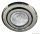 LUXERA 48617 DOWNLIGHT ELEGANT METAL MOVABLE 1xGU10/50W Ø9,7cm króm