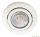 LUXERA 48619 DOWNLIGHT ELEGANT METAL MOVABLE 1xGU10/50W Ø9,7cm matt fehér