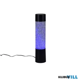   TRIO R50871032 GLITTER asztali lámpa incl.1x0,9W LED--- Ø 7,5cm↑ 34cm matt fekete