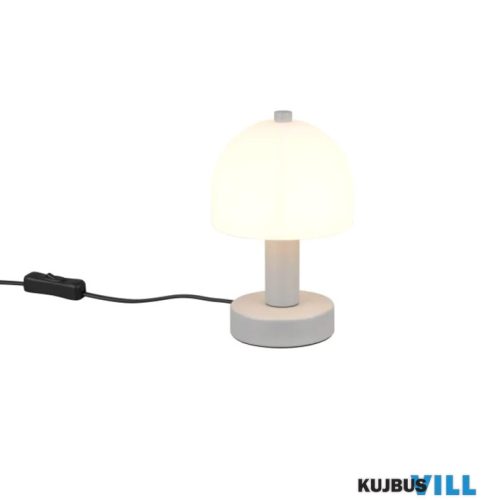 TR R51961077 GLENN asztali lámpa 1xE14 ↕19cm Ø 12cm szürke