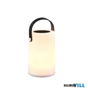   TR R54066101 GARCIA LED solar asztali lámpa 0,1W/15lm RGBW IP44 ↕20,5cm Ø12cm fehér