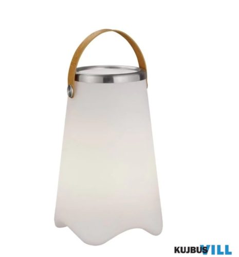 TR R55086101 JAMAICA LED asztali lámpa 2,5W/25lm RGBW + hangszóró IP44 ↕38cm Ø24,5cm fehér