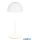 TR R55601131 ORTIZ LED asztali lámpa 2W/150lm 3000K ↕20cm Ø9cm IP44 matt fehér