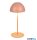 TR R55601140 ORTIZ LED asztali lámpa 2W/150lm 3000K ↕20cm Ø9cm IP44 barack