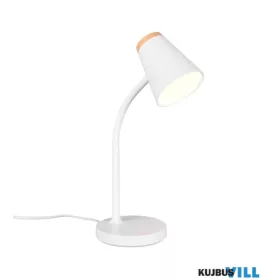   TRIO R55831101 PONGO asztali lámpa 4,5W LED/500lm/3000K ↕36cm ↔23cm Ø9,5cm fehér