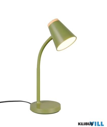 TR R55831115 PONGO asztali lámpa 4,5W LED/500lm/3000K ↕36cm ↔23cm Ø9,5cm zöld