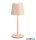 TR R55961166 DIAZ LED asztali lámpa 1,6W/160lm CCT ↕21cm Ø8,5cm IP44 homokszín