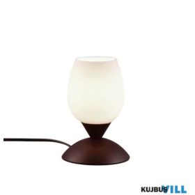   TR R59441024 CUP II asztali lámpa excl.1xE14 ↕18cm Ø12cm rozsdabarna