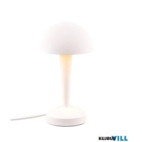   TRIO R59561131 CANARIA asztali lámpa 1x E14, incl. 5W-LED, 3000K, 470lm ↕ 26,5cm∅ 15cm matt fehér