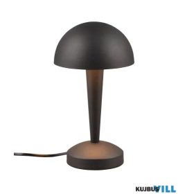  TRIO R59561180 CANARIA asztali lámpa 1x E14, incl. 5W-LED, 3000K, 470lm ↕ 26,5cm∅ 15cm fekete-arany
