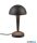 TRIO R59561180 CANARIA asztali lámpa 1x E14, incl. 5W-LED, 3000K, 470lm ↕ 26,5cm∅ 15cm fekete-arany