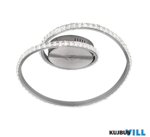 TR 62021105 RUBIN mennyezet lámpa incl.1x19W LED/2100Lm/3000K ↕18cm ↔45cm ↗ 38cm csiszolt alumínium