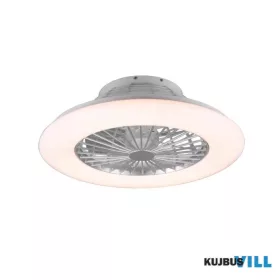   TRIO R62522987 STRALSUND ventilátor incl.1x26,8W LED/2600Lm/3000 - 6500K & incl.1x9W LED/ ↕16,8cm Ø50cm titán