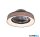 TR R62662111 FARSUND ventilátor incl.1x26,8W LED/2600Lm/3000 - 6500K ↕20cm Ø47cm szürke