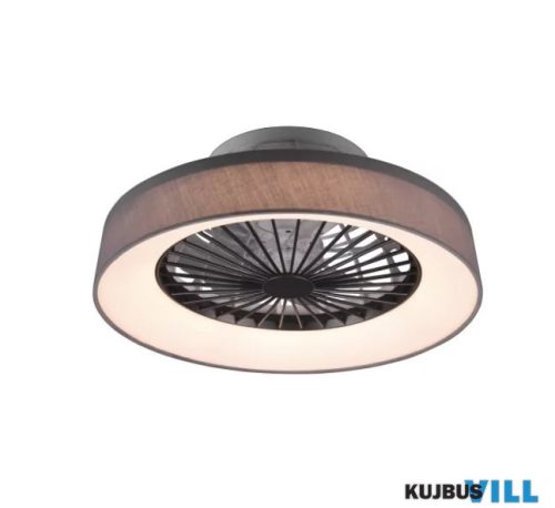 TR R62662111 FARSUND ventilátor incl.1x26,8W LED/2600Lm/3000 - 6500K ↕20cm Ø47cm szürke