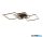 TR R64493132 TRAIL mennyezet lámpa 30W LED 3000lm 3000K → 52,5cm↗ 52,5cm↑ 7cm matt fekete