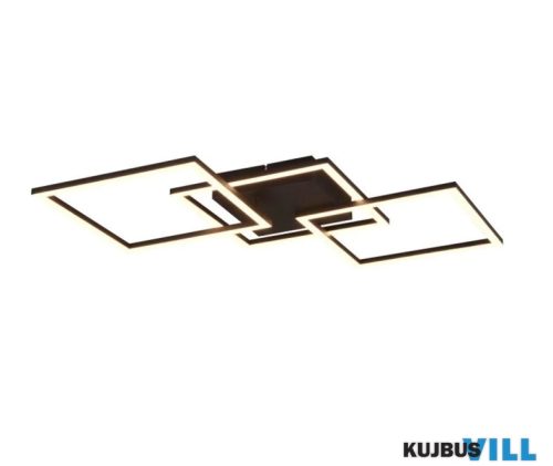 TR R64493132 TRAIL mennyezet lámpa 30W LED 3000lm 3000K → 52,5cm↗ 52,5cm↑ 7cm matt fekete