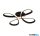 TR 645610132 FLY mennyezet lámpa 22W SMD LED/2600lm/3000K ↕7,5cm ↔40cm ↗40cm matt fekete