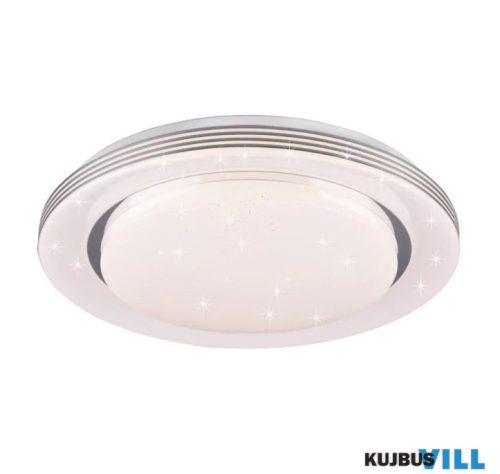 TR R67045800 ATRIA mennyezet lámpa incl.1x22,5W LED/3700Lm/3000 - 6000K ↕8cm Ø58cm átlátszó