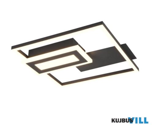TR R67862132 SPIRO mennyezet lámpa incl.1x22W LED/2500Lm/3000K ↕4,5cm ↔33cm ↗30cm matt fekete