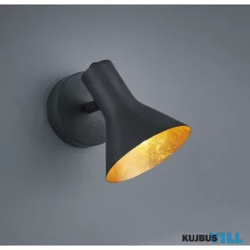   TRIO R80161002 NINA spotlámpa excl.1xE14 ↕18,5cm ↔11cm ↗ 14cm fekete