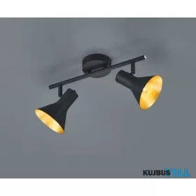   TRIO R80162002 NINA spotlámpa excl.2xE14 ↕21cm ↔33cm ↗ 11cm fekete