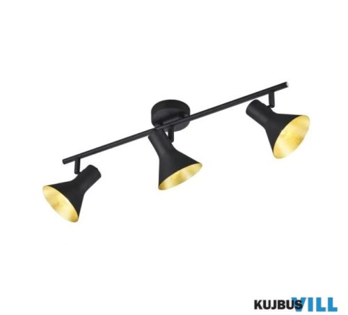 TR R80163002 NINA spotlámpa excl.3xE14 ↕21cm ↔58cm ↗ 11cm fekete
