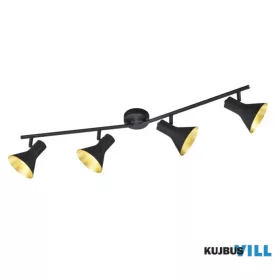   TRIO R80164002 NINA spotlámpa excl.4xE14 ↕21cm ↔84,5cm ↗ 11cm fekete
