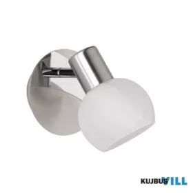   TRIO R80171007 ANTIBES spotlámpa excl.1xE14 ↕17cm ↔11cm ↗ 12cm matt nikkel