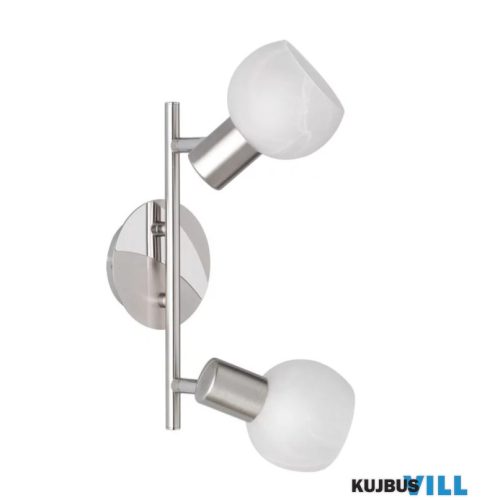 TR R80172007 ANTIBES spotlámpa excl.2xE14 ↕20cm ↔27,5cm ↗ 11cm matt nikkel