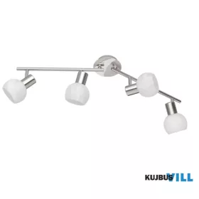   TRIO R80174007 ANTIBES spotlámpa excl.4xE14 ↕20cm ↔69,5cm ↗ 11cm matt nikkel