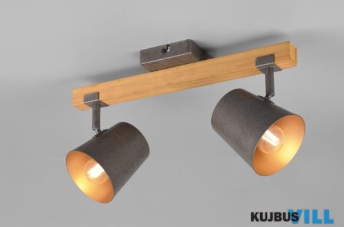 TR 801900267 BELL spotlámpa excl.2xE14 ↕23,2cm ↔42,5cm ↗ 14,5cm antik nikkel
