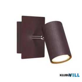   TRIO 802400124 MARLEY spotlámpa excl.1xGU10 ↕15cm ↔12cm ↗ 12cm rozsdabarna