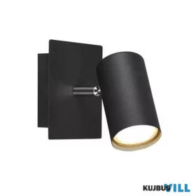   TRIO 802400132 MARLEY spotlámpa excl.1xGU10 ↕15cm ↔12cm ↗ 12cm matt fekete