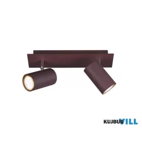   TRIO 802400224 MARLEY spotlámpa excl.2xGU10 ↕15cm ↔30cm ↗ 9cm rozsdabarna