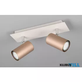   TRIO 802400265 MARLEY spotlámpa excl.2xGU10 ↕15cm ↔30cm ↗9cm cappuccino