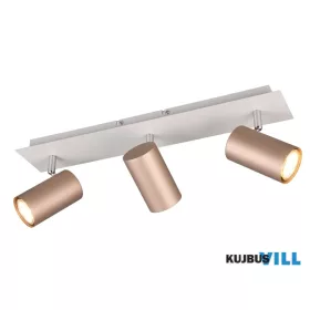   TRIO 802400365 MARLEY spotlámpa excl.3xGU10 ↕15cm ↔48cm ↗9cm cappuccino