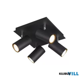   TRIO 802430432 MARLEY spotlámpa excl.4xGU10 ↕15cm ↔24cm ↗ 24cm matt fekete