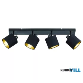   TRIO R80334079 TOMMY spotlámpa excl.4xE14 ↕19cm ↔70cm ↗ 17,6cm arany