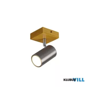   TRIO 812400107 MARLEY spotlámpa excl.1xGU10 ↕16cm ↔9cm ↗ 12cm matt nikkel