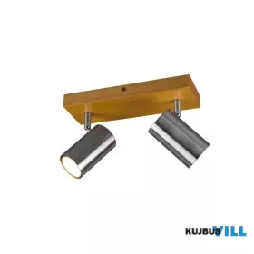  TRIO 812400207 MARLEY spotlámpa excl.2xGU10 ↕16cm ↔26cm ↗ 9cm matt nikkel