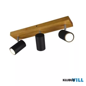   TRIO 812400332 MARLEY spotlámpa excl.3xGU10 ↕16cm ↔44cm ↗ 9cm matt fekete