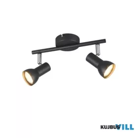   TRIO R81792032 CANTAR spotlámpa 2xGU10 ↕15,5cm ↔25,5cm Ø 8cm matt fekete