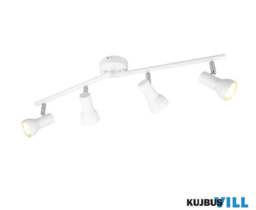 TR R81794031 CANTAR spotlámpa 4xGU10 ↕15,5cm ↔60,5cm Ø 8cm matt fehér