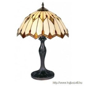 LUXERA 82 TIFFANY asztali lámpa E27/60W Ø31cm