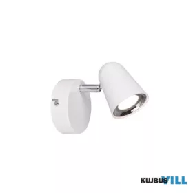   TRIO R82121131 TOULOUSE spotlámpa incl.1x3,5W LED/400Lm/3000K ↕15cm ↔9cm ↗ 12cm matt fehér