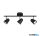 TR R82123132 TOULOUSE spotlámpa incl.3x3,5W LED/400Lm/3000K ↕17cm ↔48cm ↗ 9cm matt fekete