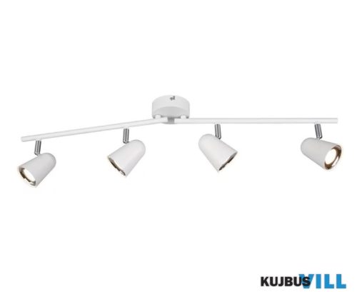 TR R82124131 TOULOUSE spotlámpa incl.4x3,5W LED/400Lm/3000K ↕17cm ↔78cm ↗ 9cm matt fehér