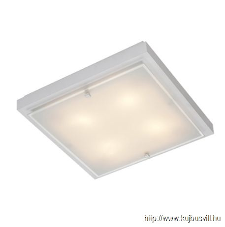 LUXERA 93151 ZORBA 1557 mennyezet lámpa 4xE27/60W 49x49cm fehér