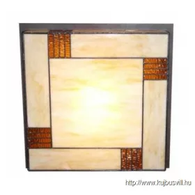 LUXERA 94 TIFFANY mennyezet lámpa 2xE14/40W 45x45cm